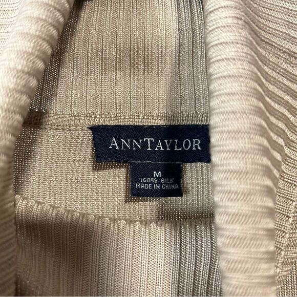 Ann Taylor Silk Long Sleeved Turtleneck - Picture 6 of 9